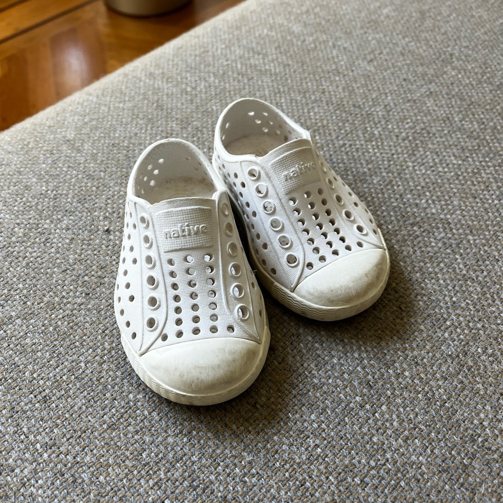 Toddler Native Shoes - Jefferson in White